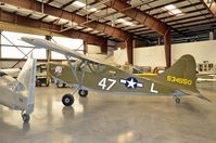 N6055C @ VLE - N6055C 1945 Stinson L-5G C/N 45-34950 Intensive Care

J t Robidoux Airport (VLE)
Planes of Fame Air Museum
Valle, AZ
Tomás Del Coro
April 11, 2011 - by Tomás Del Coro