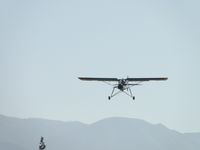 N156LZ @ CCB - The Storch on final to runway 24 - by Helicopterfriend