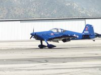 N4VY @ CCB - Touching down on runway 24 - by Helicopterfriend