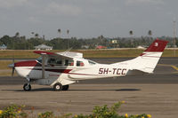 5H-TCC @ HTDA - Flightlink Cessna 206 - by Duncan Kirk