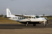 5H-FEE @ HTDA - This aircraft is used to take divers to Vamizi Island - by Duncan Kirk