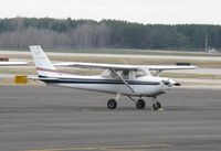 N93214 @ KSTC - Cessna 152 on the line. - by Kreg Anderson