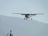 N4982E @ CCB - On final to runway 24 - by Helicopterfriend
