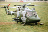 ZD278 @ EGVA - Lynx AH.7 of the Army Air Corps Blue Eagles display team attended the 1994 Intnl Air Tattoo at RAF Fairford. - by Peter Nicholson