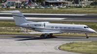 N677FR @ TNCM - N677FR taxing for take off at TNCM - by Daniel Jef