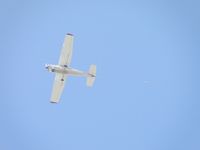 N624TA @ POC - Pulling a banner across Brackett Airspace during 3RD Sunday Aircraft Show - by Helicopterfriend