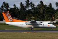 5Y-BYB @ HTZA - Fly540 operated DHC-8 - by Duncan Kirk