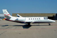 HB-VMX @ LSZH - Cessna Citation Bravo [550-0946] Zurich~HB 22/07/2004 - by Ray Barber
