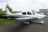 N220AD @ EGBT - Cirrus Design Corp SR22, c/n: 3697 - by Terry Fletcher