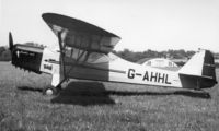 G-AHHL - Auster Autocrat c/n 2015 , pictured at Redhill England about 1959, 'Spookie Too' Air Touring Club.
Crashed Mortain France 27.9.61 - by Tony Price