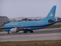 OY-MAE @ LMML - B737 OY-MAE Maersk Air - by raymond