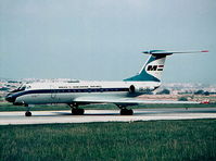 HA-LBG @ LMML - Tu134 HA-LBG Malev - by raymond