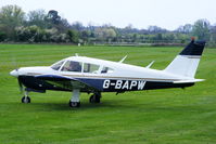 G-BAPW @ EGTW - at Oaksey Park - by Chris Hall