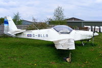 G-BLLR @ EGTW - at Oaksey Park - by Chris Hall