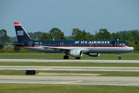 N174US @ MCO - US Airways Airbus A321-211, c/n: 1492 - by Terry Fletcher