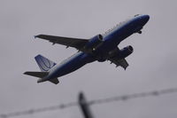 N451UA @ BIL - United Airlines Airbus A320