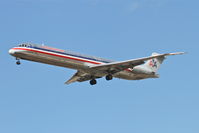 N9420D @ KORD - American Airlines Mcdonnell Douglas Aircraft Co MD 83, AAL1144 arriving from KPHX, RWY 28 KORD. - by Mark Kalfas