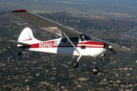 N2696D @ KFUL - Breakoff from the formation over the Fullerton area - by Nick Taylor Photography