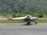 N99711 @ SZP - 1946 ERCO Ercoupe 415-D, Continental O-200 100 Hp upgrade, landing roll Rwy 22 - by Doug Robertson