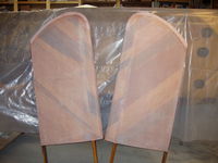 N3057K - Wing tips with polyfiber and one brush coat of poly brush