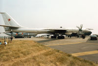 93 @ EGVA - Another view of the Bear F of Russian Naval Training Regiment on display at the 1994 Intnl Air Tattoo at RAF Fairford. - by Peter Nicholson