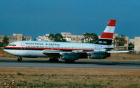 OE-INA @ LMML - B707 OE-INA Montana Austria - by raymond