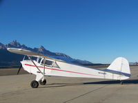 N44291 - 1946 Taylorcraft BC12-D, NC44291 on Jackson, Wy ramp. - by M. Nicklas