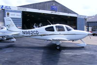 N982CD @ EGBJ - Privately owned - by Chris Hall