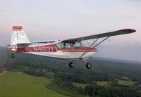N4153Y @ GA2 - N4153Y in formation with N3240V over Peachstate Airport, GA2. - by Aaron H Walker