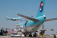 HL7434 @ LOWW - Korean Airlines boeing 747-400 - by Dietmar Schreiber - VAP