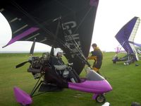 G-MZME - At home at Stoke Airfield - by S.Osborne