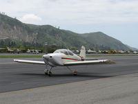 N207A @ SZP - 1993 Abercrombie VAN's RV-6A, Lycoming O-320 160 Hp, taxi back - by Doug Robertson