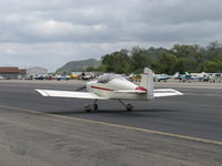 N207A @ SZP - 1993 Abercrombie VAN's RV-6A, Lycoming O-320 160 Hp, taxi back to transient parking - by Doug Robertson