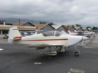 N207A @ SZP - 1993 Abercrombie VAN's RV-6A, Lycoming O-320 160 Hp, at transient parking - by Doug Robertson