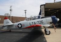 N92761 @ KRFD - North American AT-6G - by Mark Pasqualino