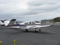 N7156N @ SZP - 1968 Beech V35A BONANZA, Continental IO-520-B 285 Hp, taxi - by Doug Robertson