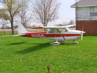 N2484L @ 3I7 - 1966 Cessna 172H - by Allen M. Schultheiss