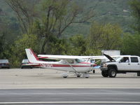 N7917G @ SZP - 1970 Cessna 172L SKYHAWK II, Lycoming O-320-E2D 150 Hp, engine runup - by Doug Robertson