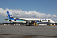 JA805A @ KPAE - KPAE temporarily moved to the inner terminal ramp while the ABC 747-800 VQ-BGZ was back up RWY 11/29 for storage.