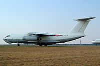 9L-LCY @ FAJS - Ilyushin IL-76TD [1003499994] Aerolift Johannesburg~ZS 09/10/2003.This was written off at Khartoum Sudan 30-06-2008 4 crew were killed.