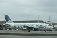 N942FR @ KMKE - Airbus A319