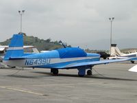 N6439U @ POC - Parked in the east transient parking area - by Helicopterfriend