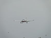 N5966V @ POC - Landing on runway 26L will bird is patrolling the area of 26R - by Helicopterfriend