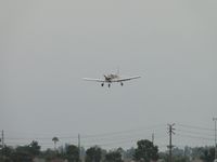 N8472W @ POC - On final to runway 26L on a very overcast day - by Helicopterfriend