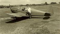 N78128 - on the ground in Panama - by Alfred J Schmitt Jr.