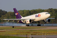 N443FE @ ORF - FedEx 307 Heavy N443FE from Memphis Int'l (KMEM) landing RWY 23.