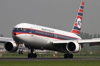 PH-MCL @ EHAM - Vintage livery. Martinair B767-300 - by Jeroen Stroes