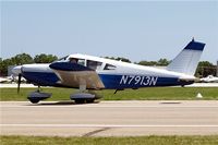 N7913N @ KOSH - Piper PA-28-180 Cherokee D [28-5325] Oshkosh~N 30/07/2008 - by Ray Barber