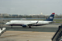 N111HQ @ DCA - Embraer 175 from US Airways Express arriving at Reagan National Airport