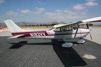 N182VV @ KHMT - Sitting at Hemet - by Nick Taylor Photography